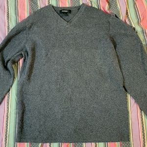 Express gray sweater for man